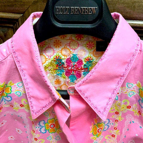 Pretty Robert Graham blouse - Picture 2 of 7